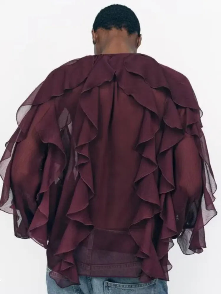 Lys | Blouse Romantique & Volume Léger