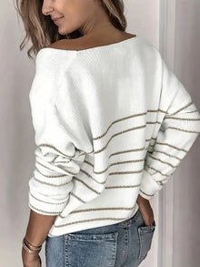 Emily™ | Pull Élégant à Col V