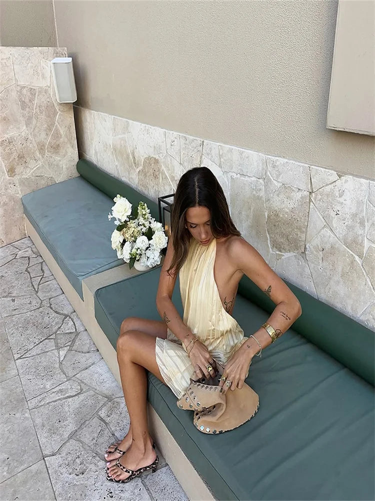 Léna | Robe Volantée d’Été