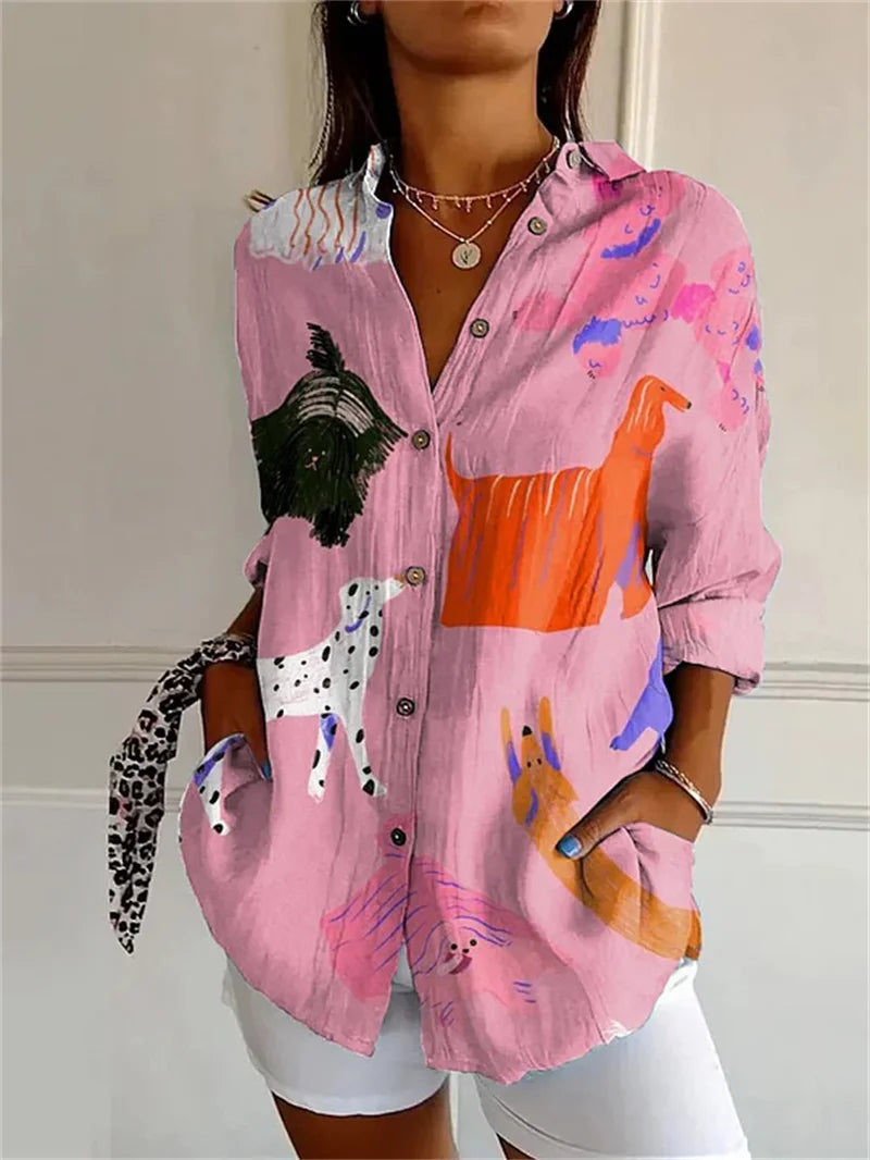 Zoé | Chemise Artistique & Vibes Légère