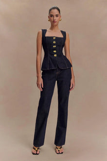 Romy | Ensemble Structuré & Allure Denim