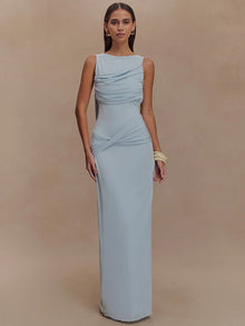 Maëva | Robe Plissée & Silhouette Élancée