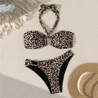Savana | Bikini Léopard à Anneau Métallique