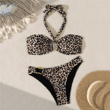 Savana | Bikini Léopard à Anneau Métallique