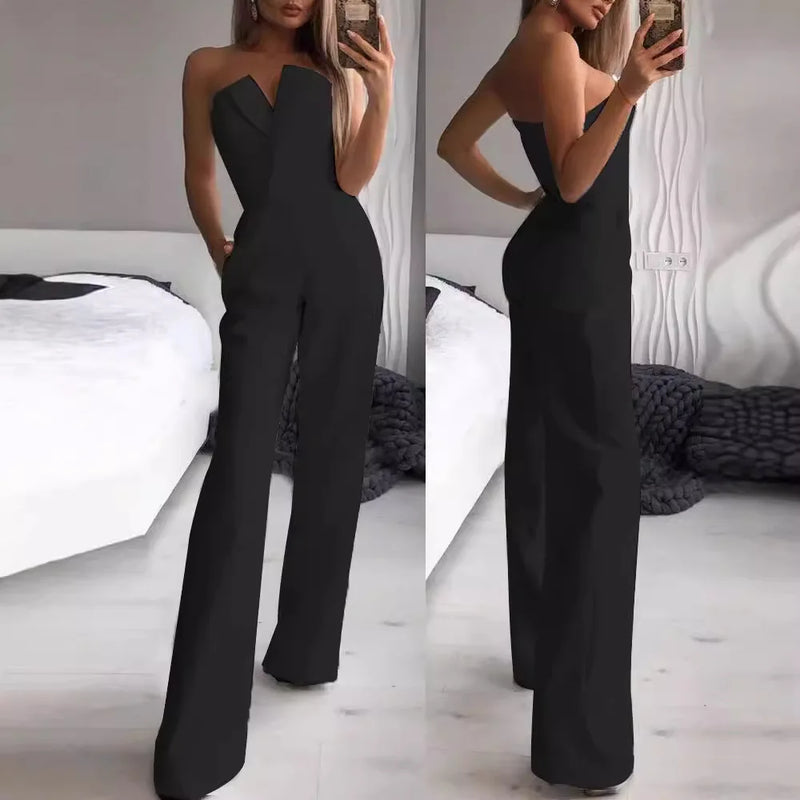 Romy | Jumpsuit Élégance Naturelle & Ajustée