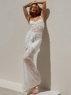 Maïa | Robe Halter Envoûtante & Détails Ruchés