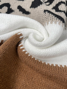 Jordan™ | Pull élégant à imprimé léopard