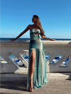Valentina | Robe Maxi Glamour d’Été
