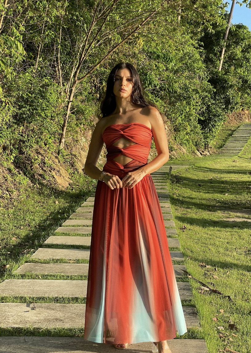 Valentina | Robe Maxi Glamour d’Été