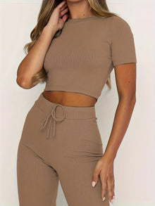 Lina | Ensemble 2 Pièces Taille Haute