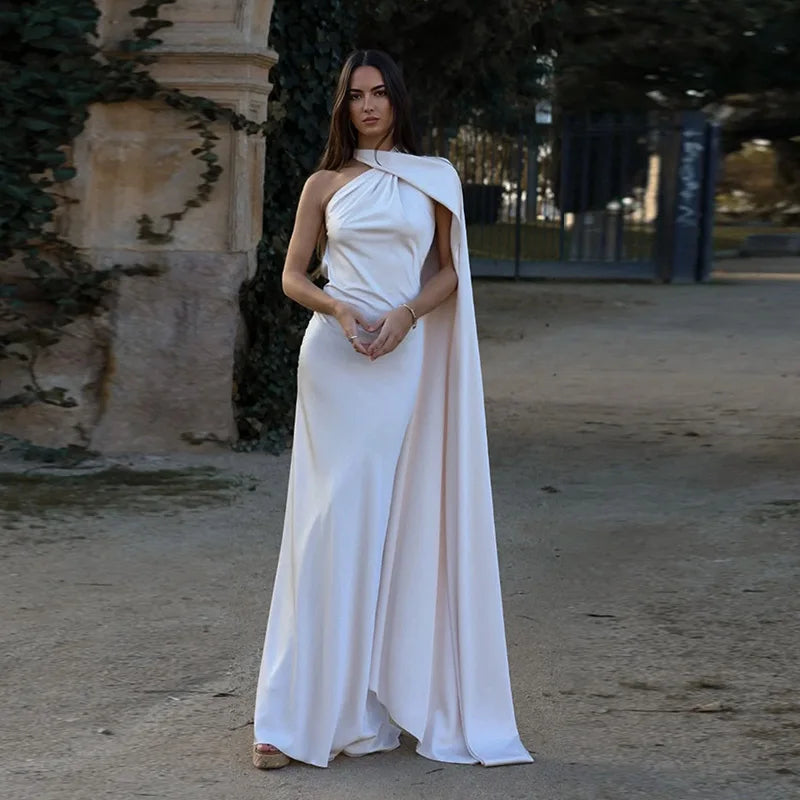 Amaya | Robe Drapée & Charisme Solaire