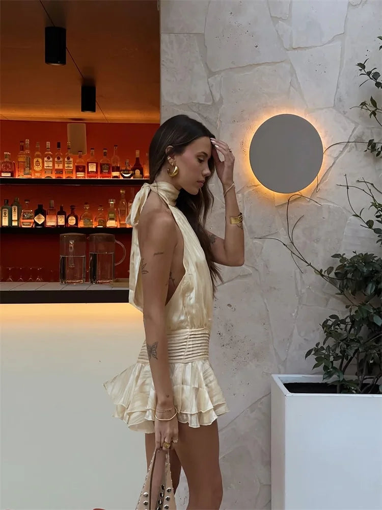 Léna | Robe Volantée d’Été