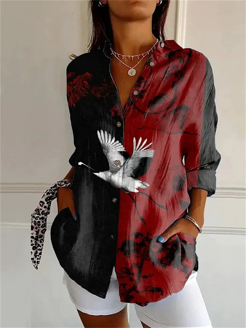 Zoé | Chemise Artistique & Vibes Légère