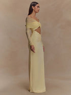 Aylin | Robe Off-Shoulder & Détail Sculptant