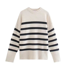 Luna™ | Pull Overzisé à Rayures