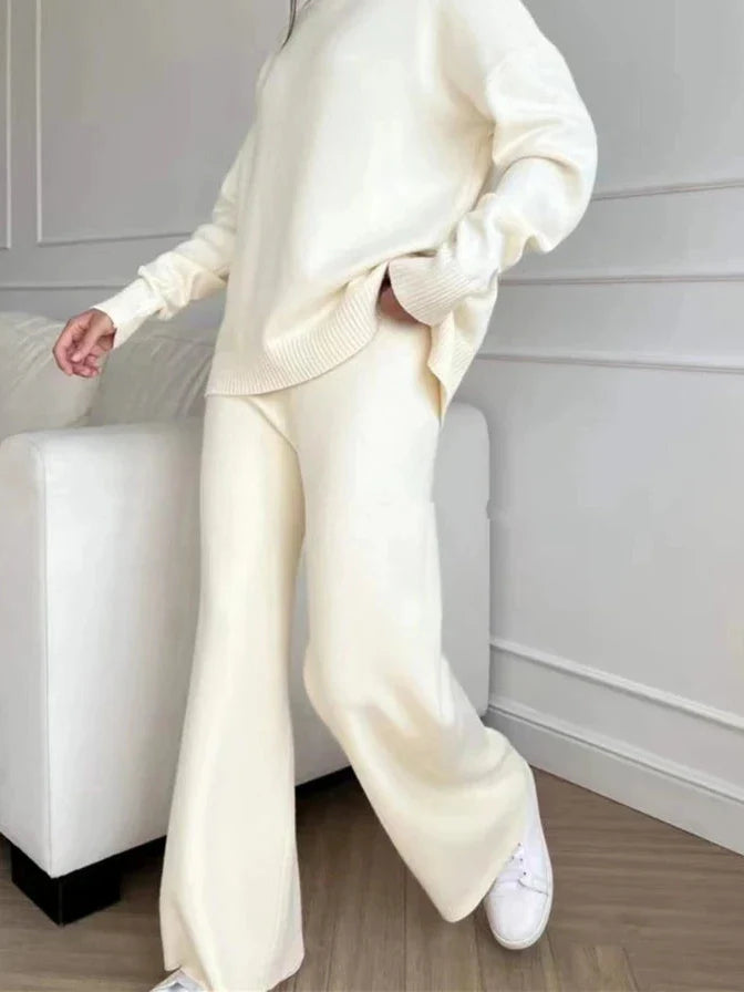 Macy™ | Ensemble Élégant avec Col Roulé et Pantalon