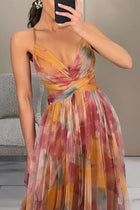 Elody | Robe Maxi Élégante à Imprimé Floral