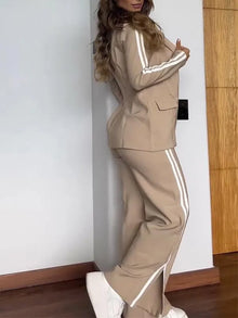 Sophie | Ensemble Tailleur Décontracté à Revers