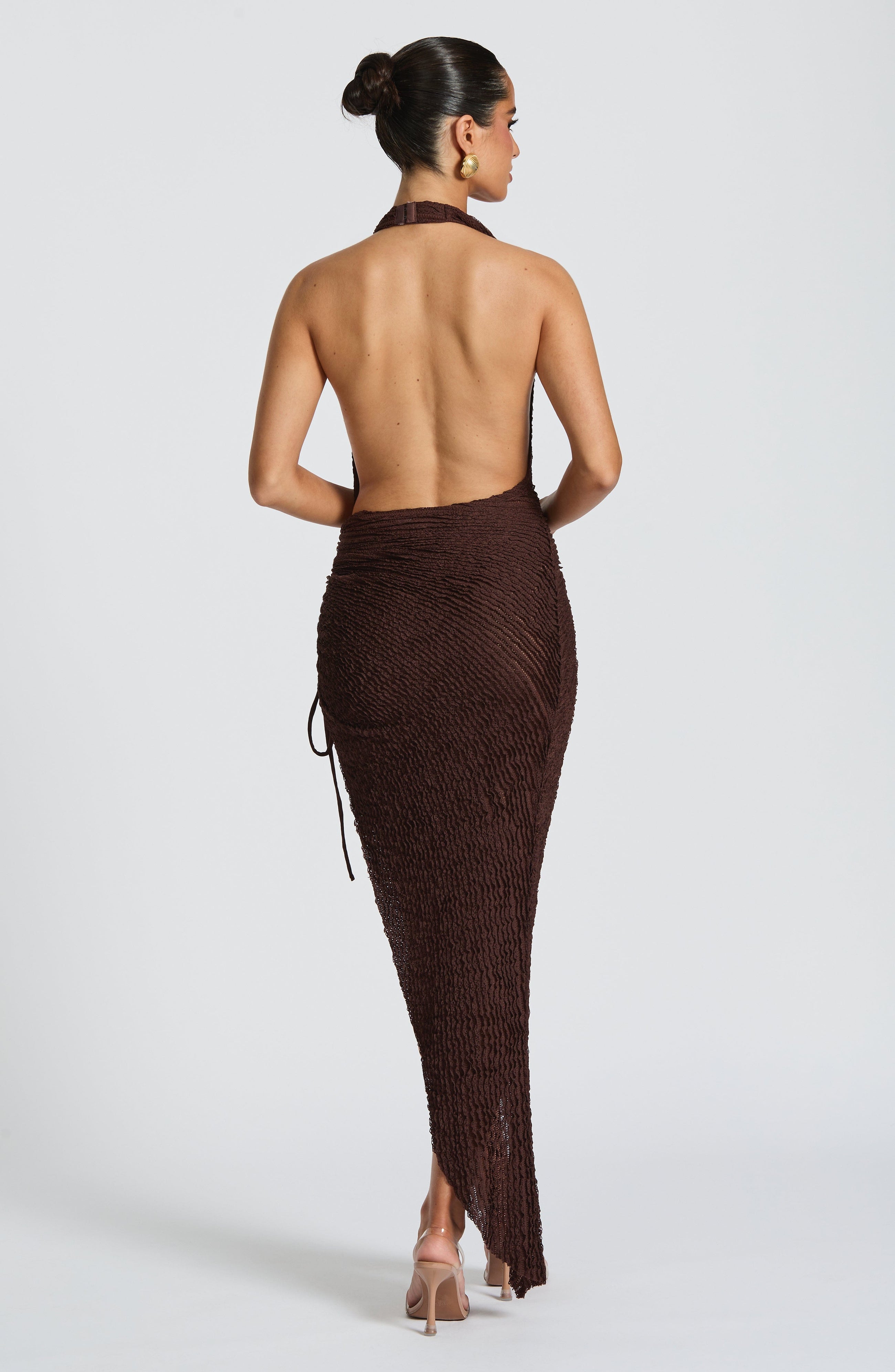 Leyna | Robe Sirène & Tissu Sculptant