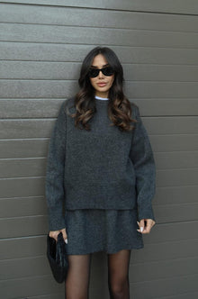 Elsie | Ensemble Tricoté (Top + Jupe)