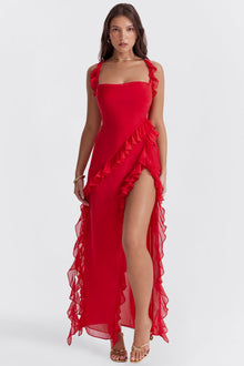 Ariana | Robe Maxi Fendue