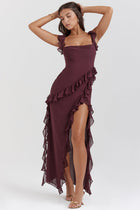 Ariana | Robe Maxi Fendue