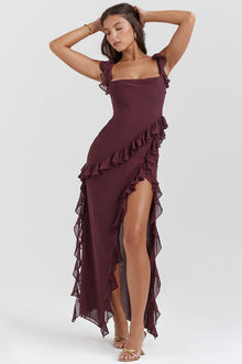 Ariana | Robe Maxi Fendue