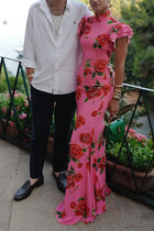 Meilin | Robe Maxi Fleurie Style Cheongsam