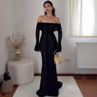 Eline | Robe Sirène En Dentelle & Allure Bohème