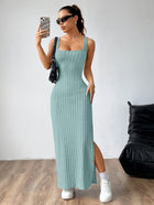 Tania | Robe Fendue & Dos Dénudé