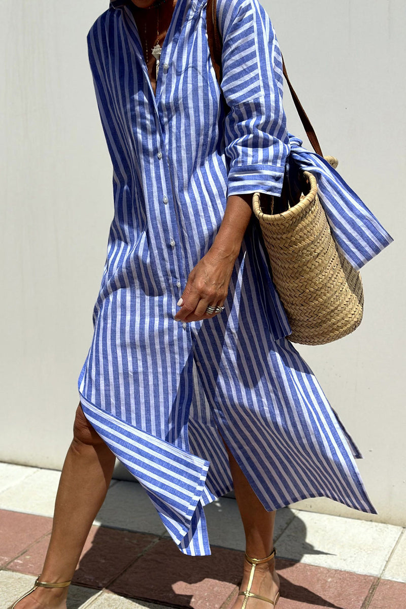 Sofie | Robe Chemise Légère & Esprit Vacances