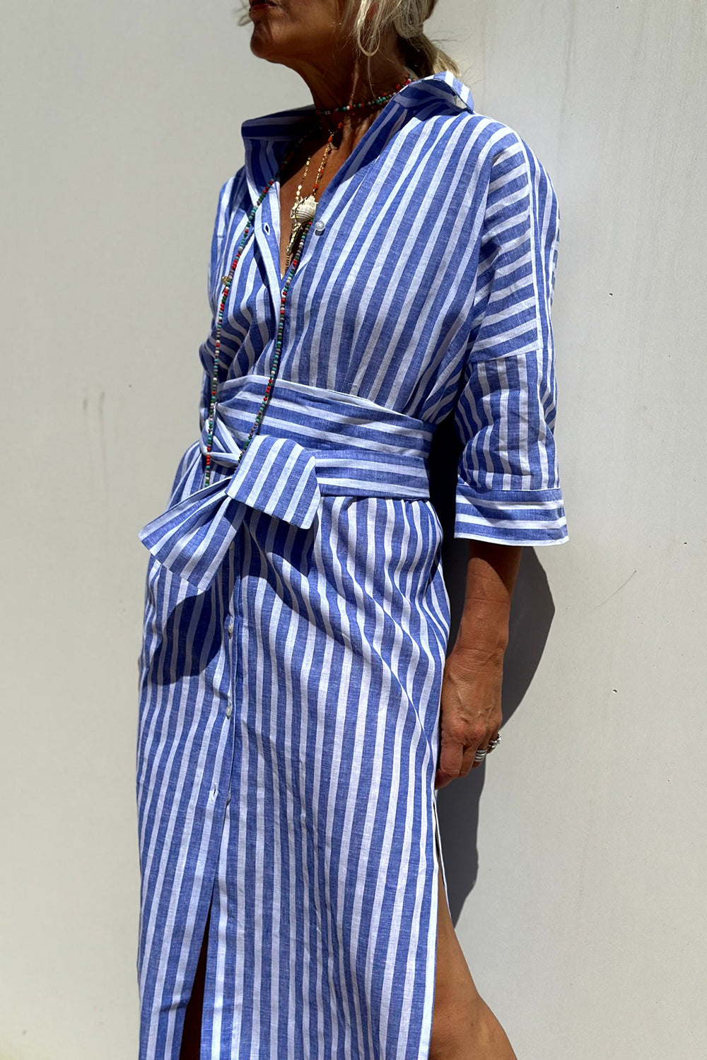 Sofie | Robe Chemise Légère & Esprit Vacances