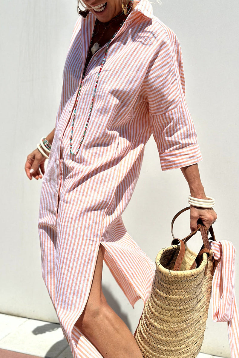 Sofie | Robe Chemise Légère & Esprit Vacances