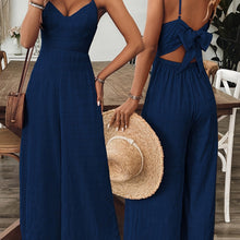 Léa | Jumpsuit Noeud & Élégance d’Été