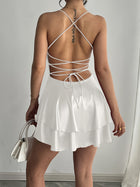 Elara | Robe Satinée & Éclat Féminin