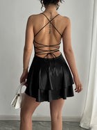 Elara | Robe Satinée & Éclat Féminin