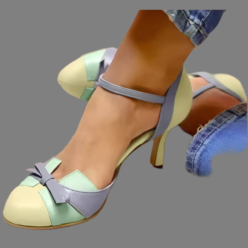 Dalia | Escarpins Multicolores Avec Bracelet