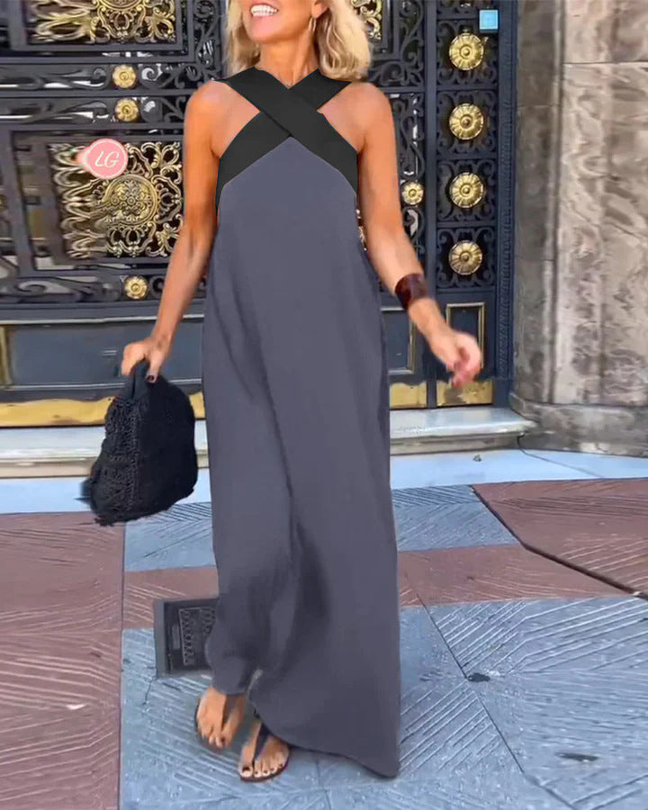 Sienna | Robe à Col Croisé