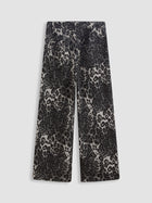 Soraya | Pantalon Large Léopard en Denim