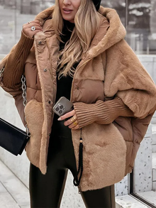 Livia™ | Blouson Bombardier Chaud à Capuche