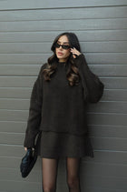 Elsie | Ensemble Tricoté (Top + Jupe)