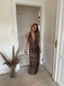 Columbine | Robe Maxi Léopard