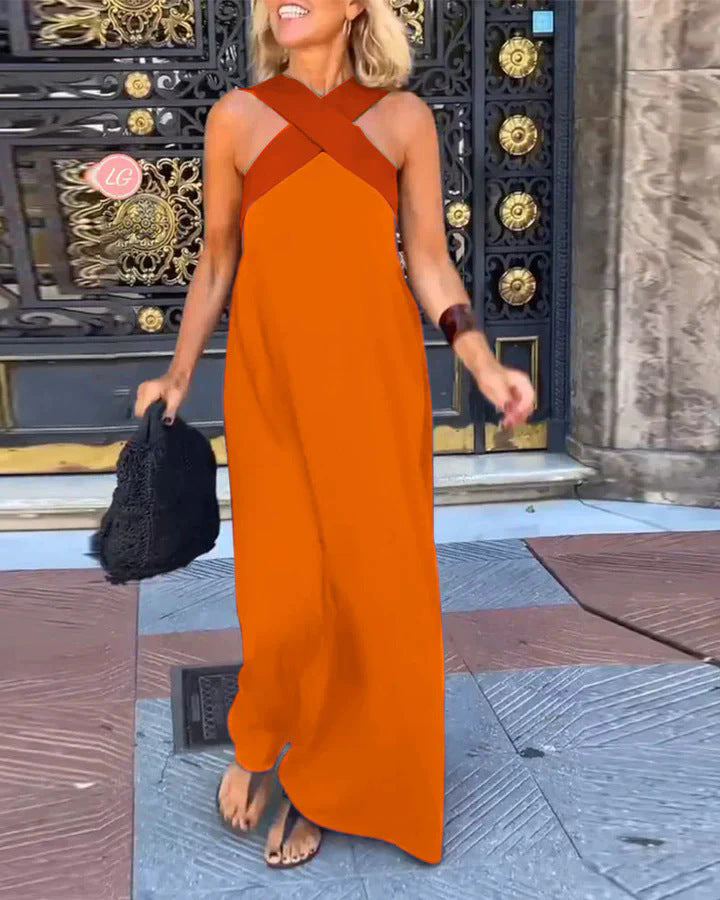 Sienna | Robe à Col Croisé