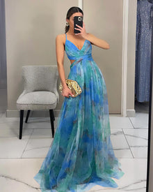 Elody | Robe Maxi Élégante à Imprimé Floral