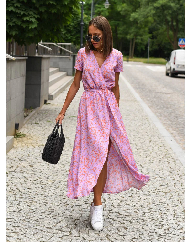 Amelie | Robe Maxi À Fleurs