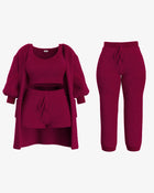 Juli™ | Ensemble Tricoté 4 Pièces Ultra Confort