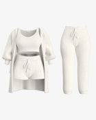 Juli™ | Ensemble Tricoté 4 Pièces Ultra Confort