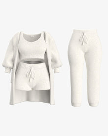 Juli™ | Ensemble Tricoté 4 Pièces Ultra Confort