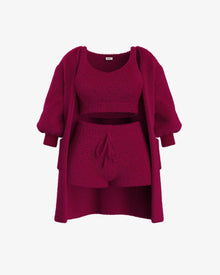 Juli™ | Ensemble Tricoté 4 Pièces Ultra Confort