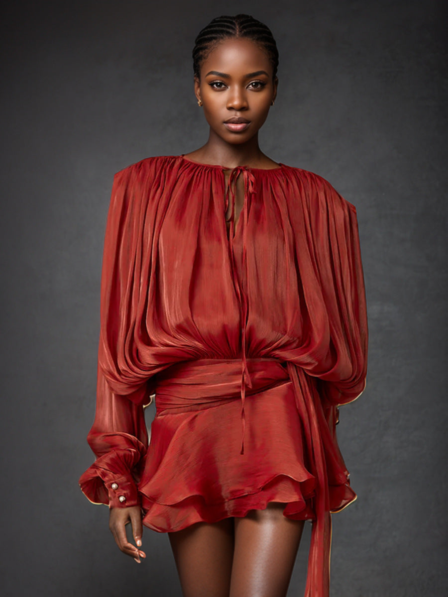 Iris | Robe Satinée de Rêve